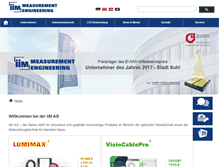 Tablet Screenshot of iimag.de